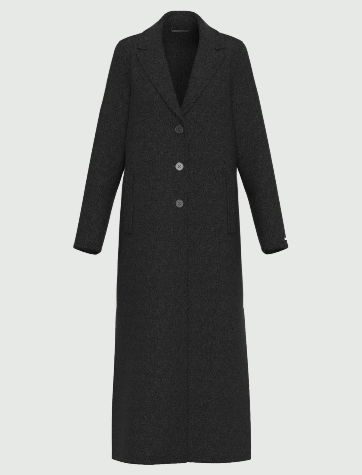 Cappotto lungo rever