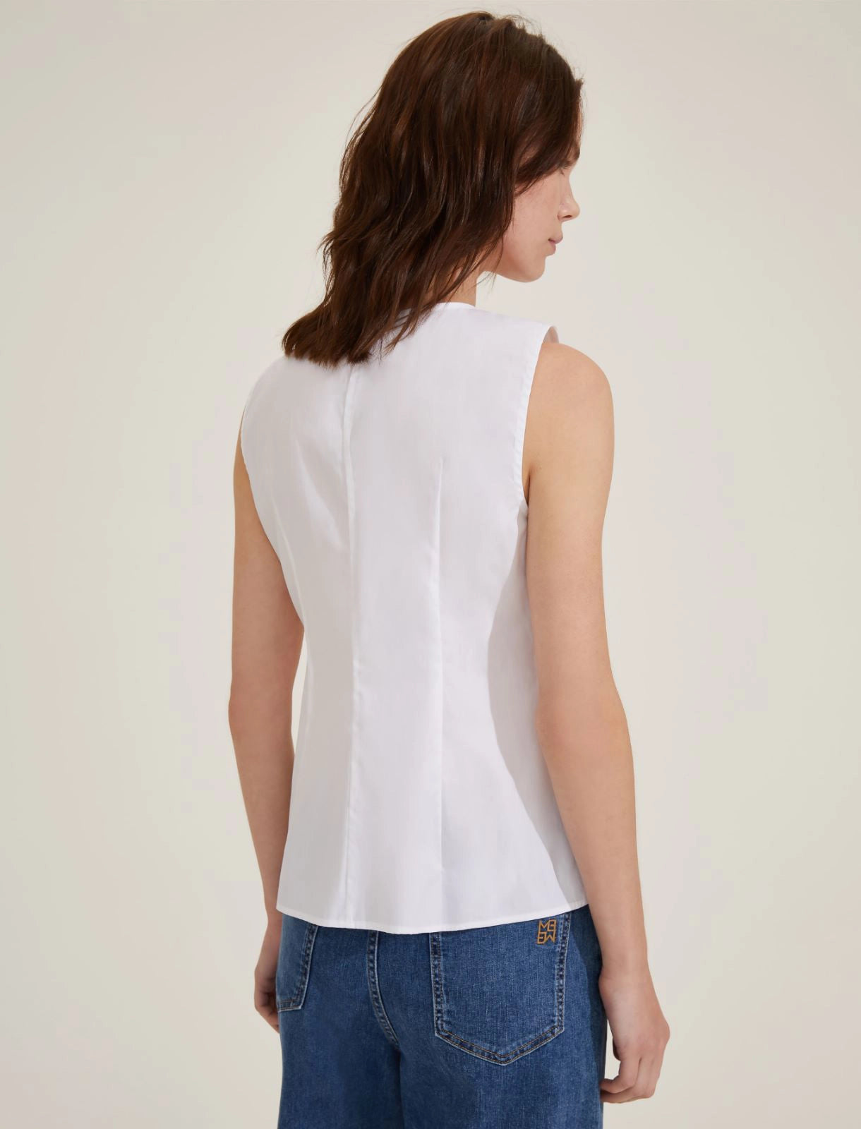 Camicia smanicata jabot