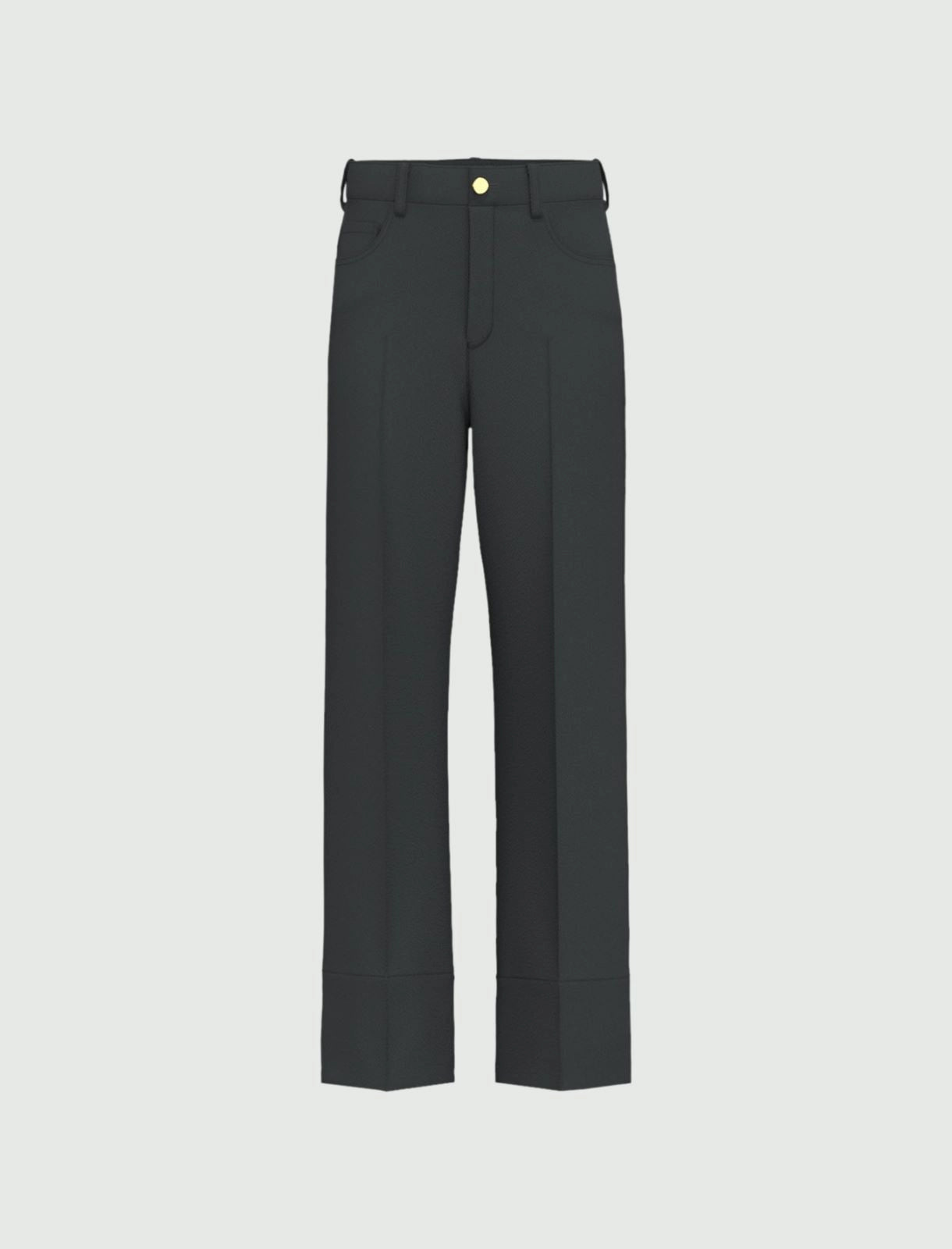 Pantaloni stretch dritti