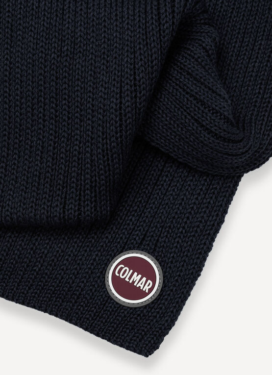 Sciarpa maglia rasata