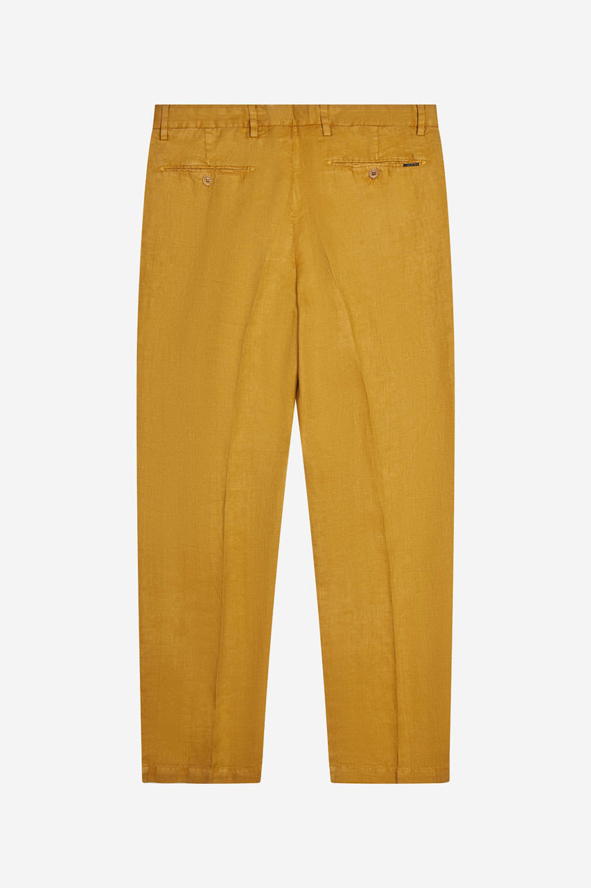 Pantaloni puro lino