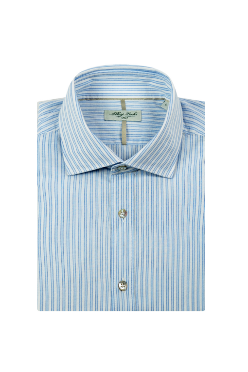 Camicia seersucker doppia riga