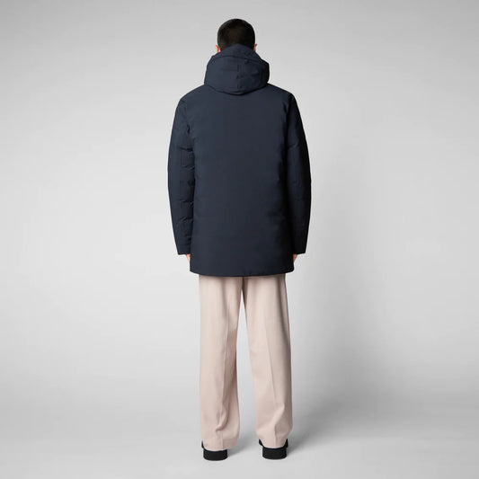 Giaccone finto interno cappuccio