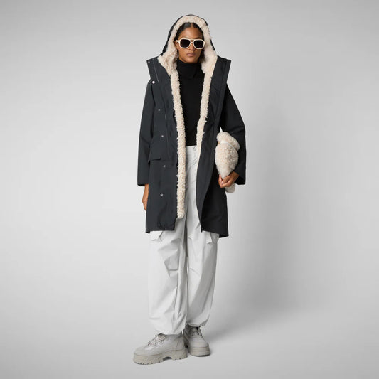 Cappotto tecnico fodera ecopelliccia