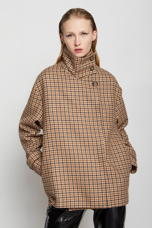 Giaccone pied de poule