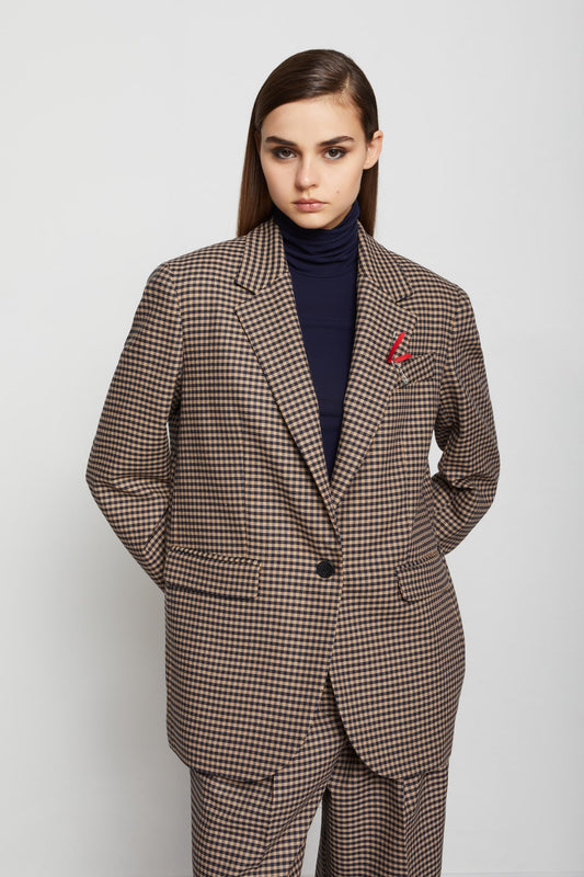 Giacca quadretti
