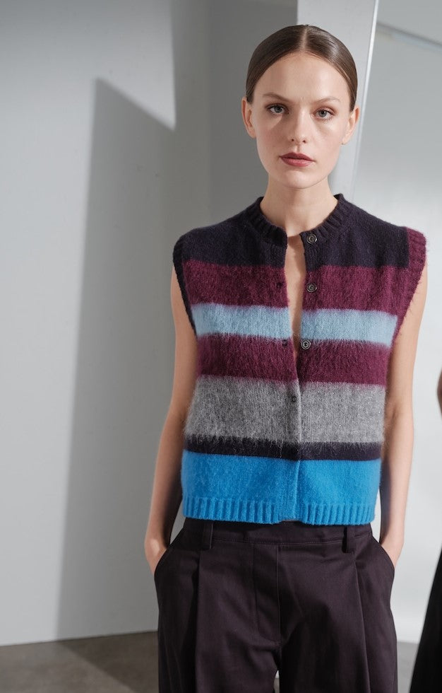 Gilet rigato
