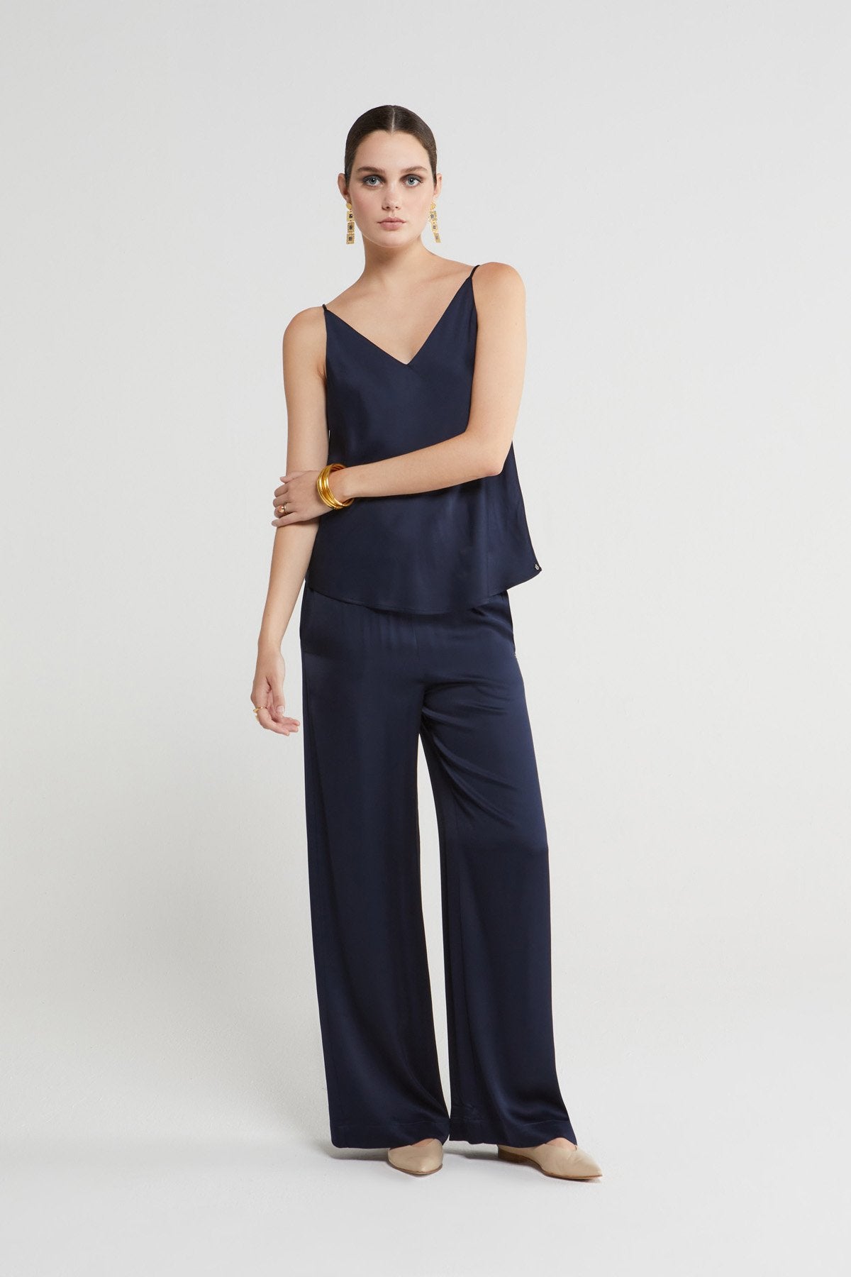 Pantaloni ampi coulisse