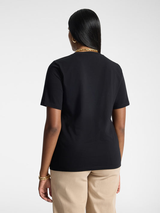 T-shirt ricamo