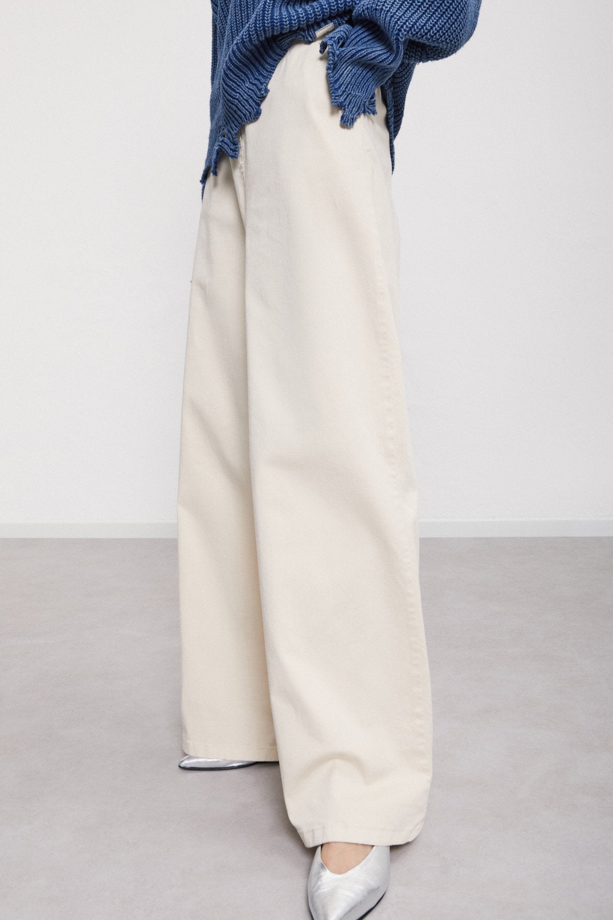 Pantaloni wide leg