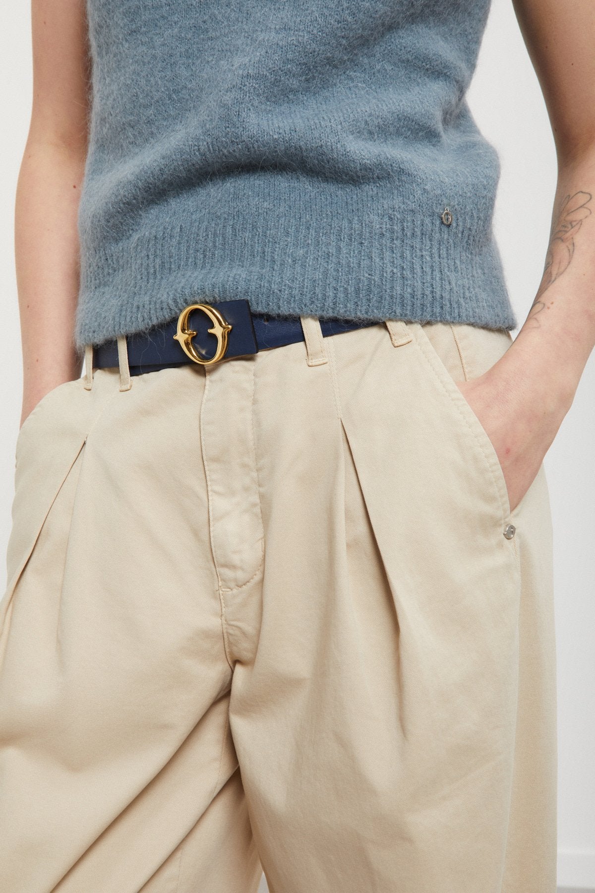 Pantaloni doppia pinces