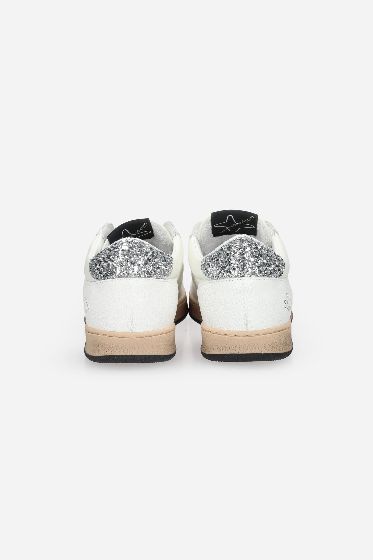 Scarpe pelle glitter