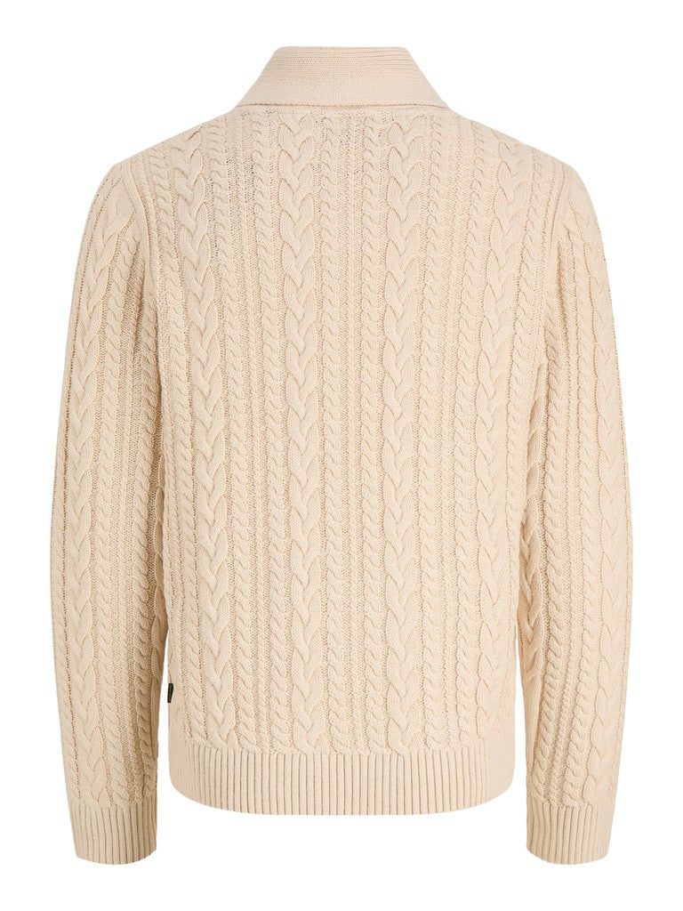 Maglia collo sciallato