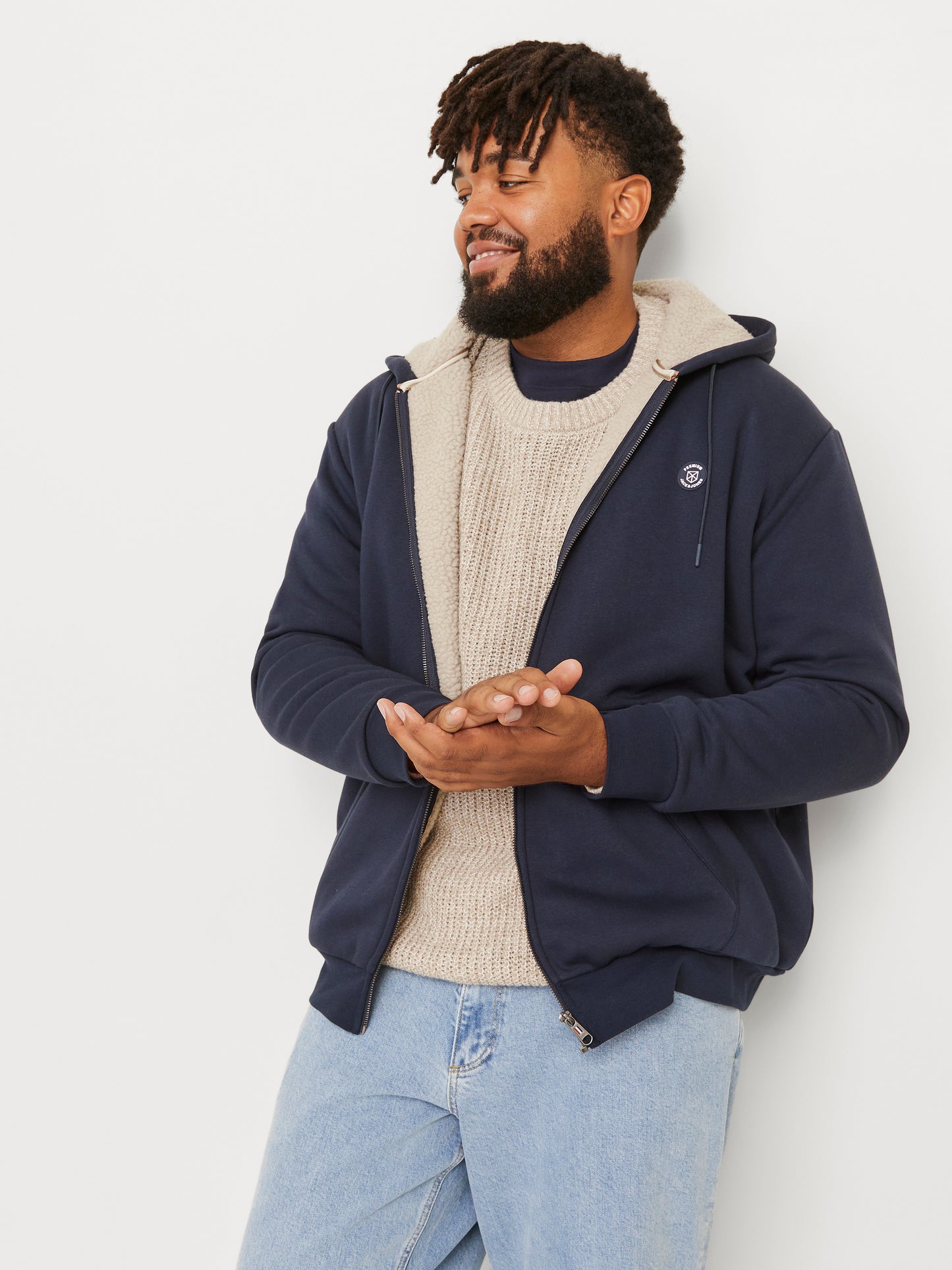 Giubbotto felpa teddy