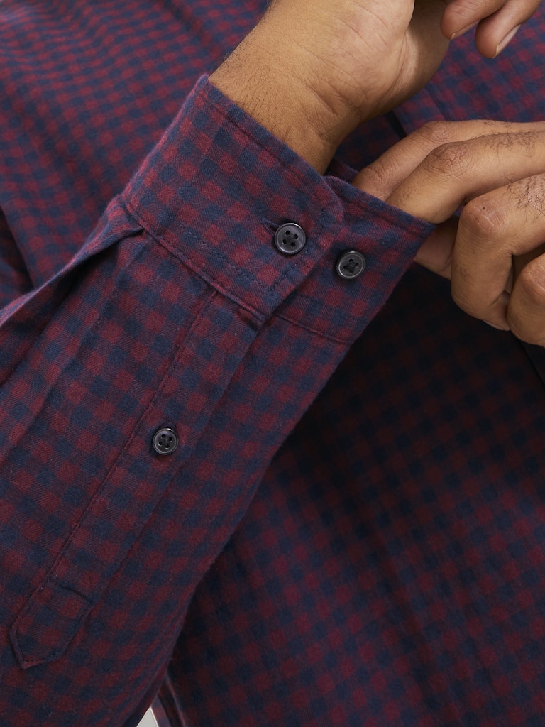 Camicia a Quadretti Jack & Jones Plus - Taglie Forti Uomo