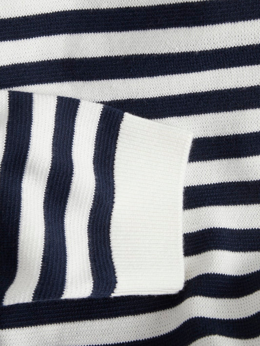 Maglia girocollo righe