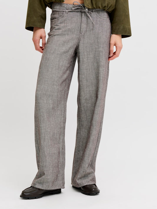 Pantaloni wide cintura