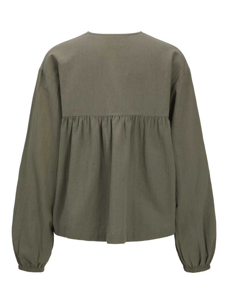 Camicia scollo V laccetti