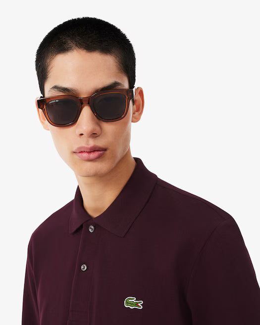 Polo piquet maniche lunghe