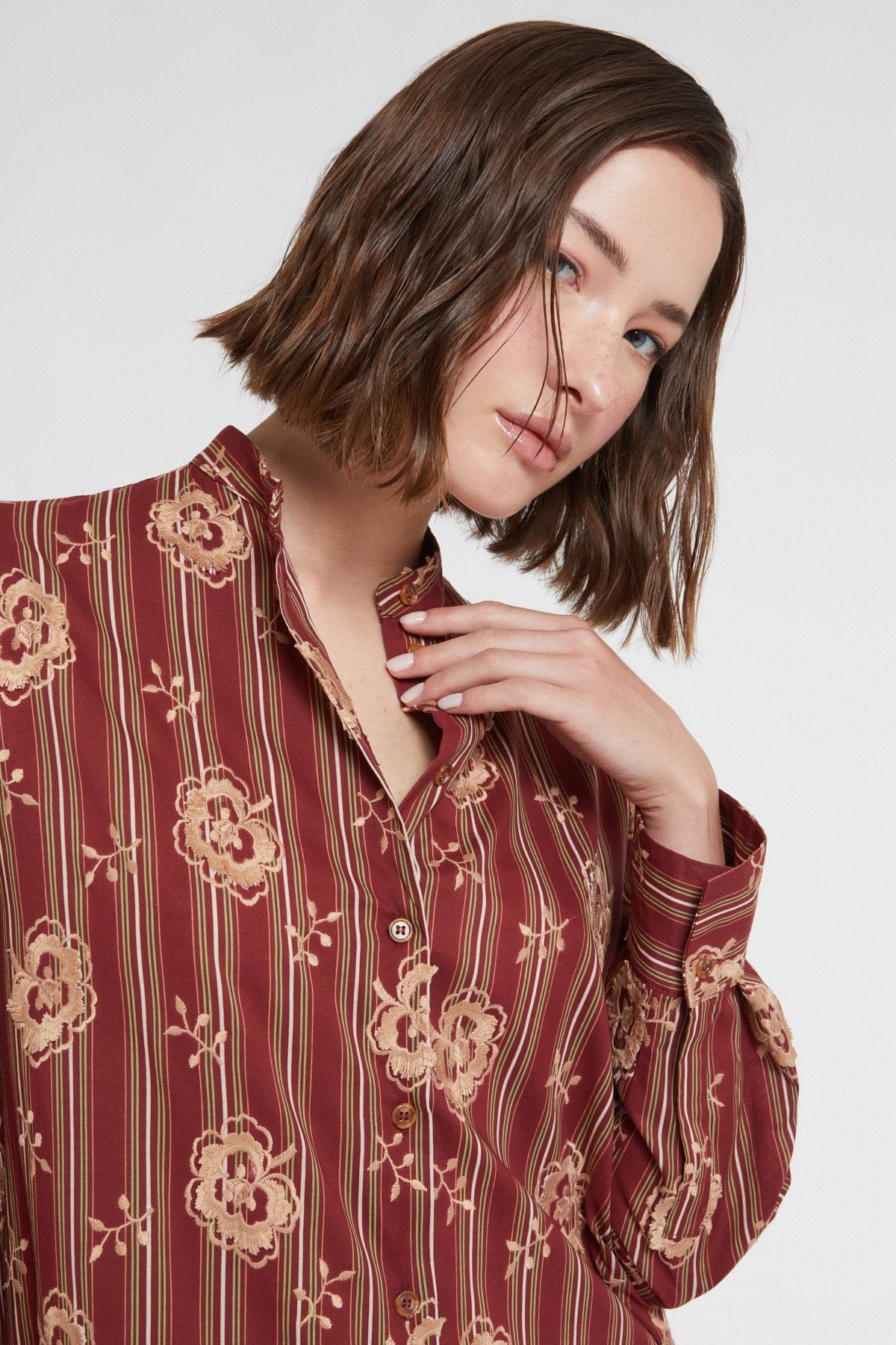 Abito fantasia righe