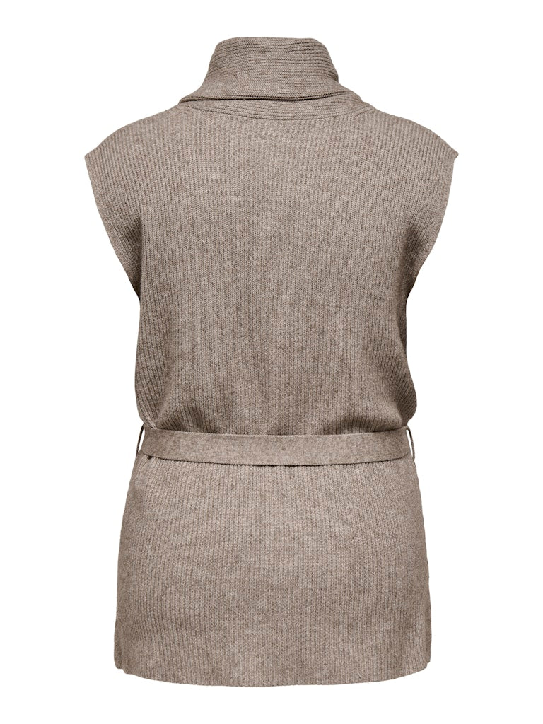 Gilet maglia cintura