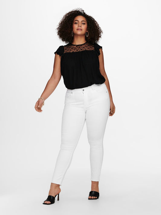 Jeans slim bianco