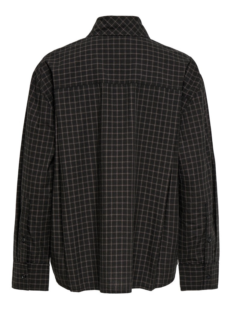 Camicia check fiocco