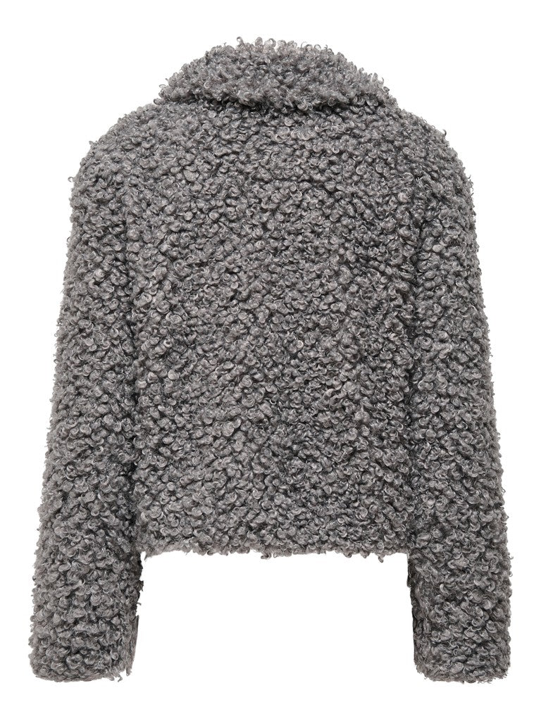 Giubbotto teddy zip