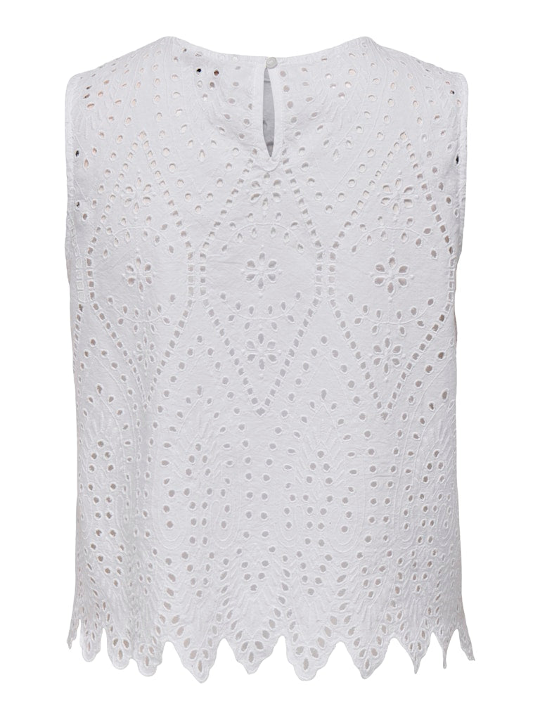 Camicia sangallo smanicata