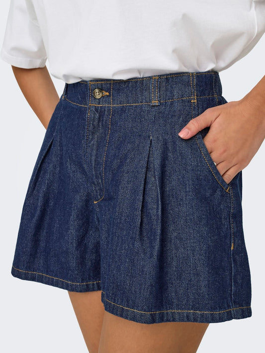 Short denim largo