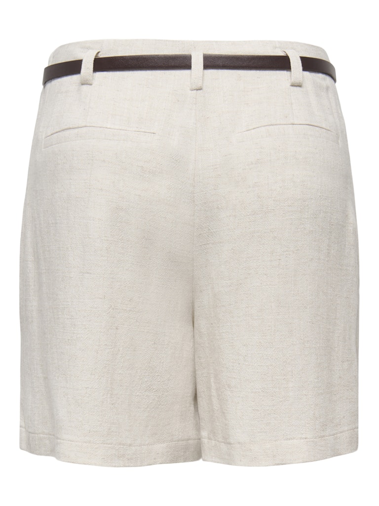 Short misto lino cintura