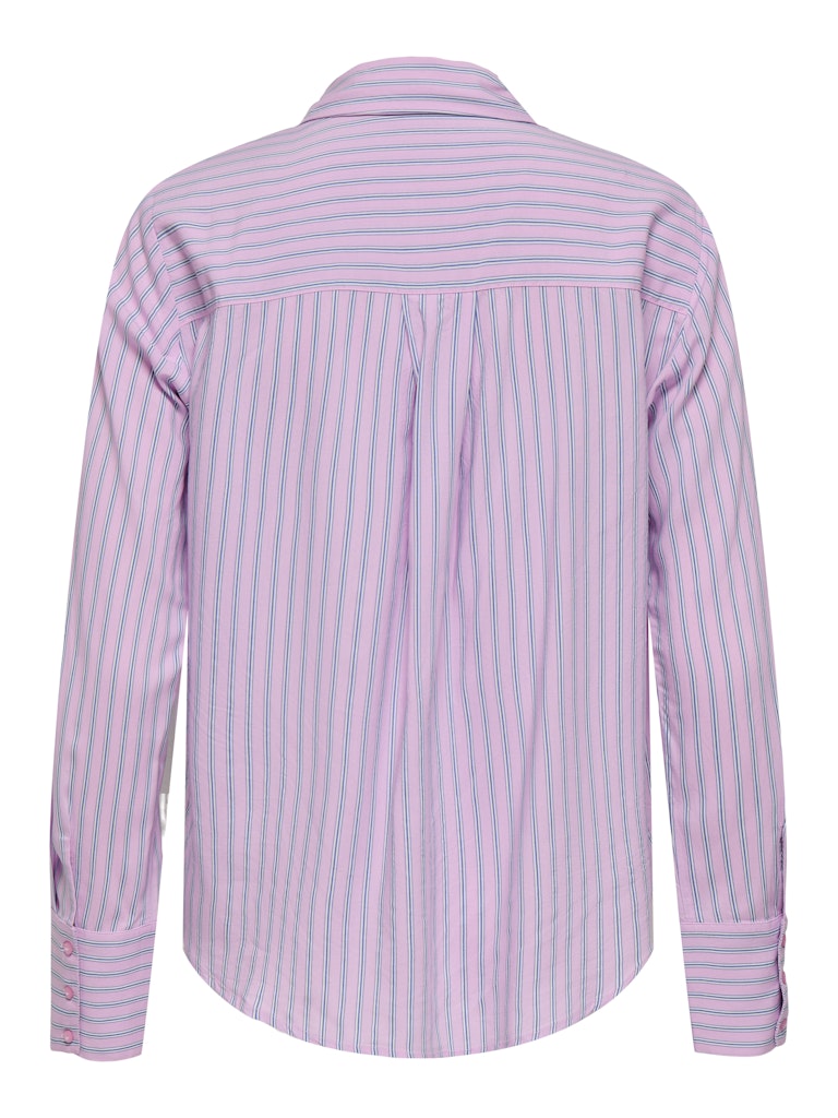 Camicia rigata collo uomo