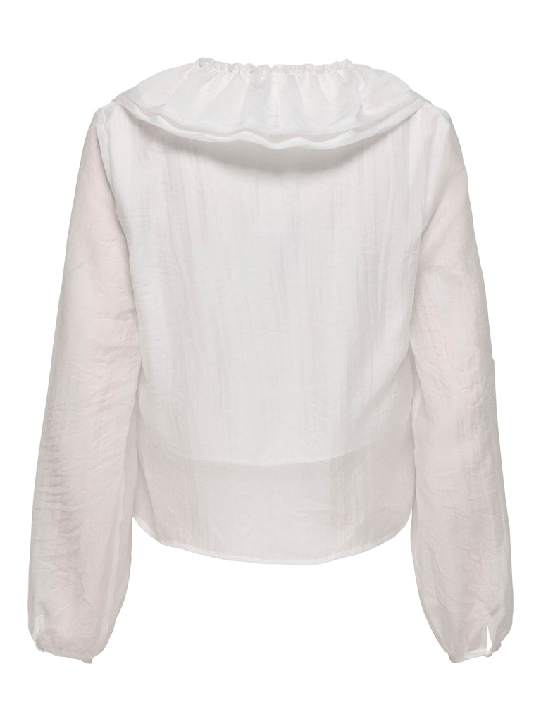 Camicia volant scollo
