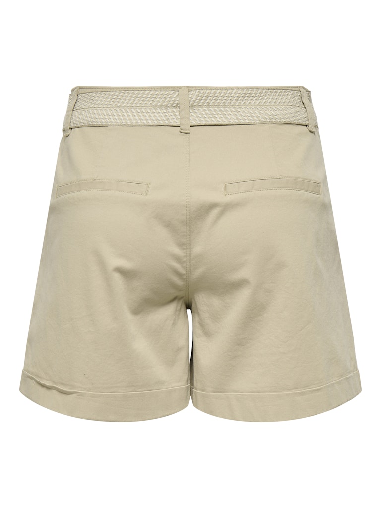 Short cintura tessuto