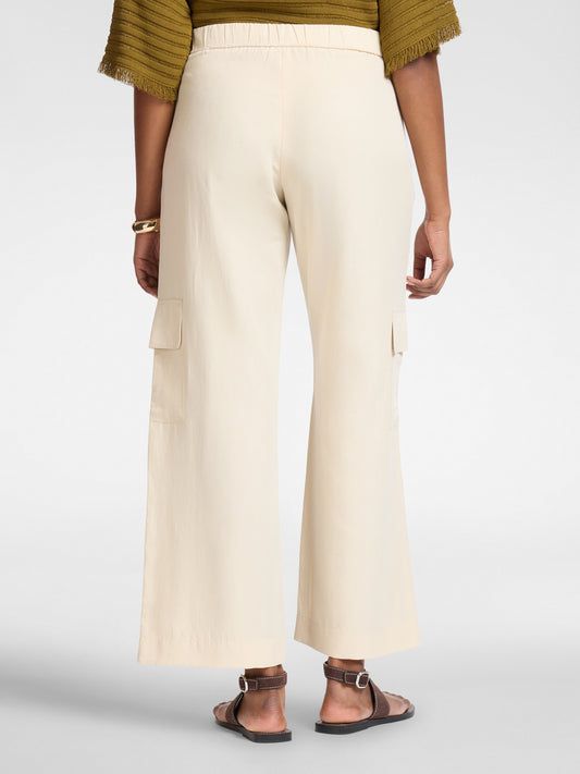 Pantaloni cargo tencel