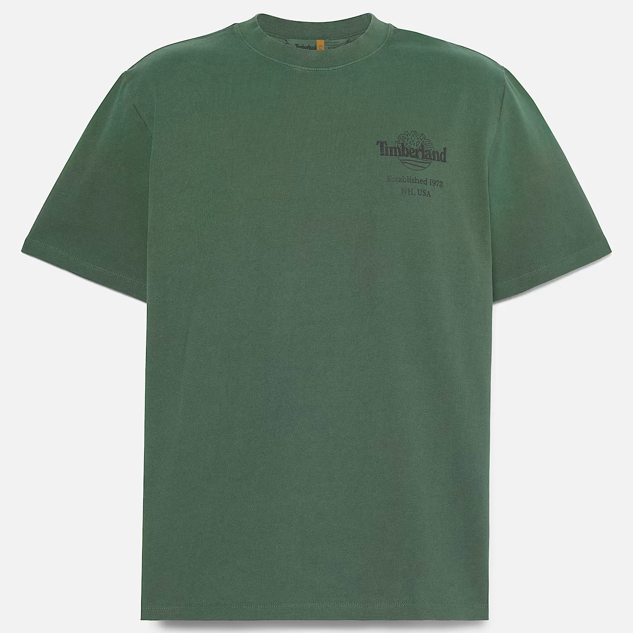 T-shirt Sunfaded back tree