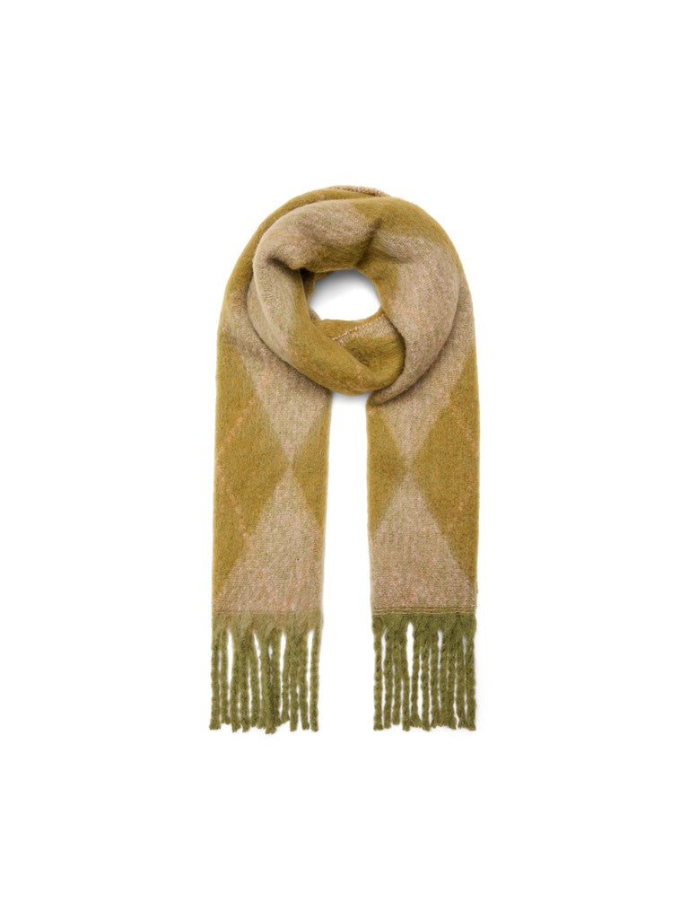 Sciarpa check con frange VEROMODA
