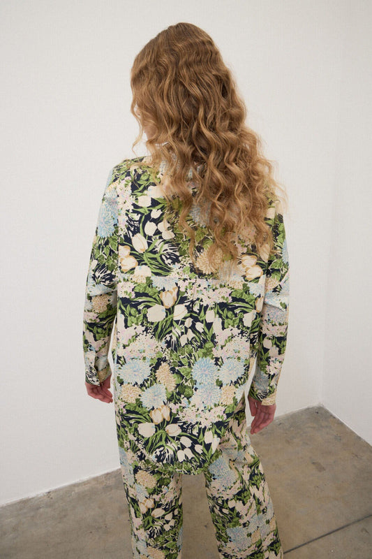 Camicia fantasia fiori