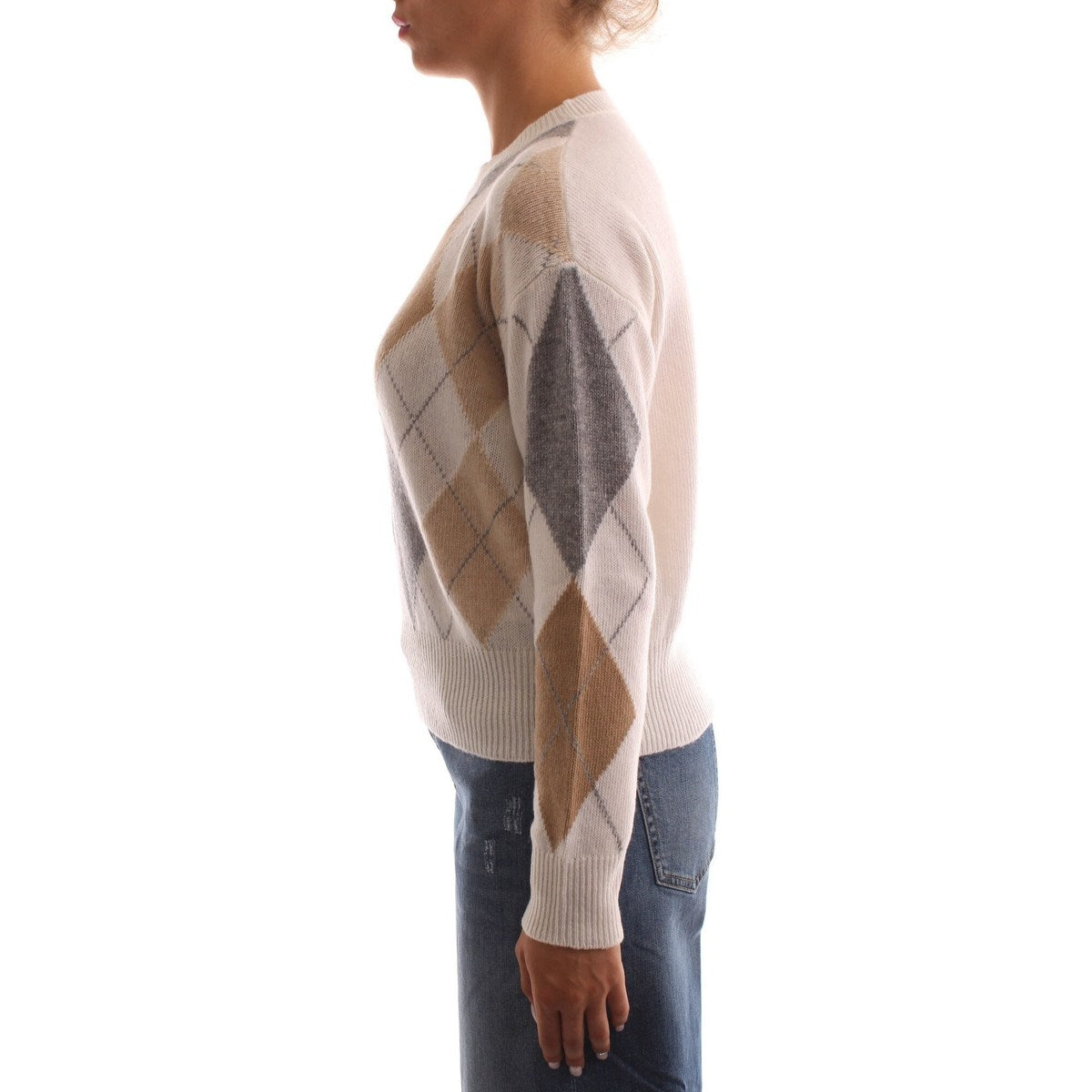 MAGLIA GIROCOLLO LOSANGHE