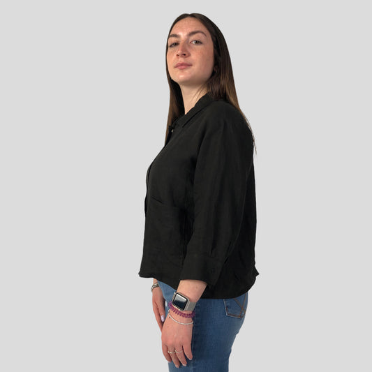 CAMICIA CORTA TASCHE