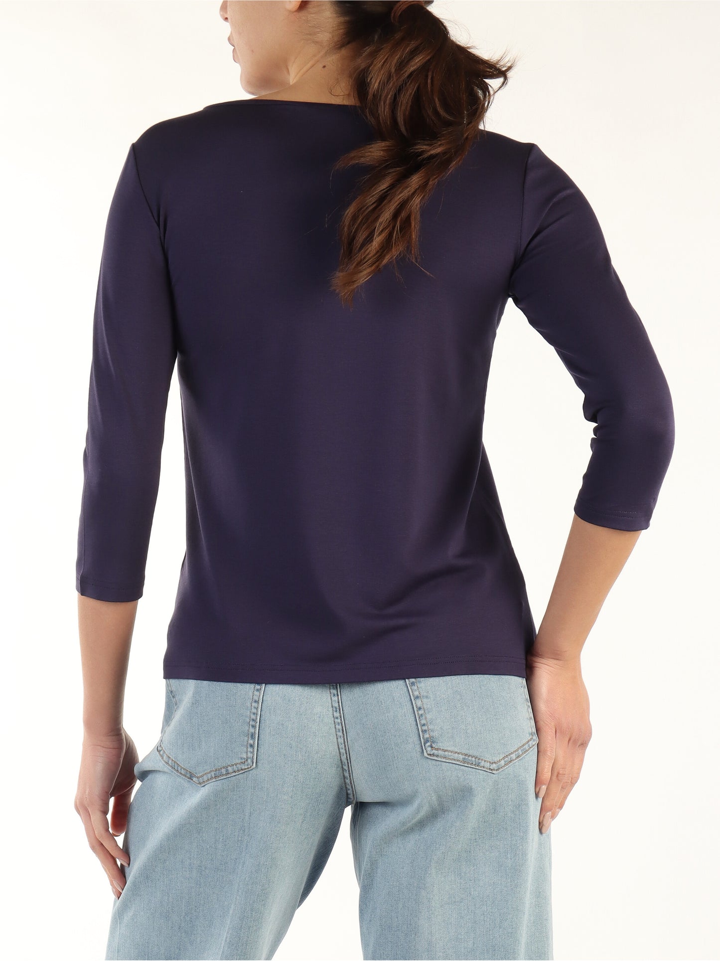 T-shirt maniche 3/4 unita