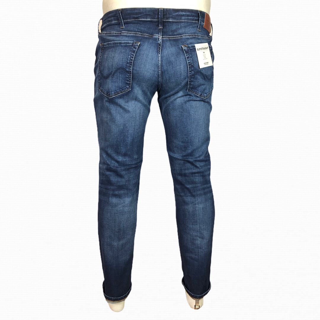 JEANS STRETCH DENIM SCURO