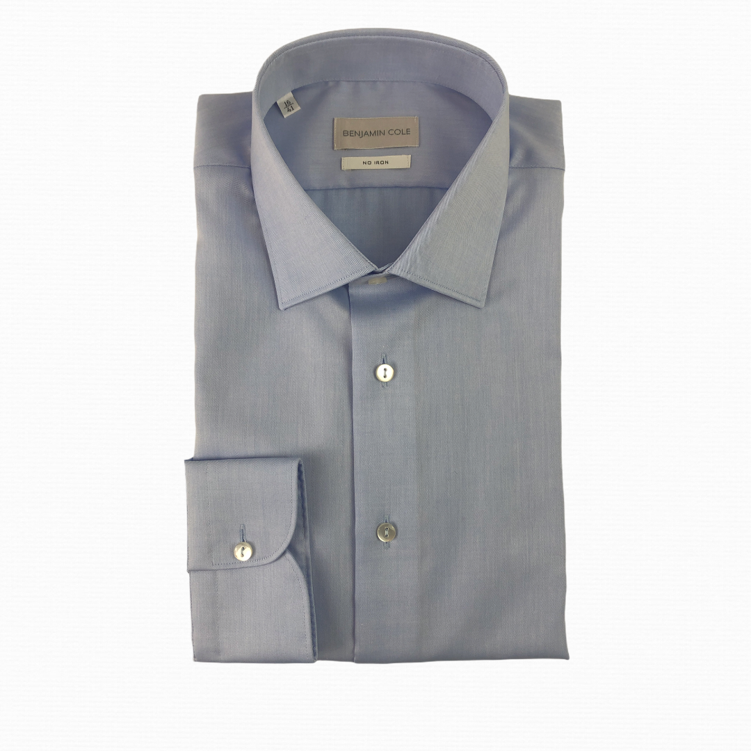 CAMICIA MANICA LUNGA TWILL NO STIRO