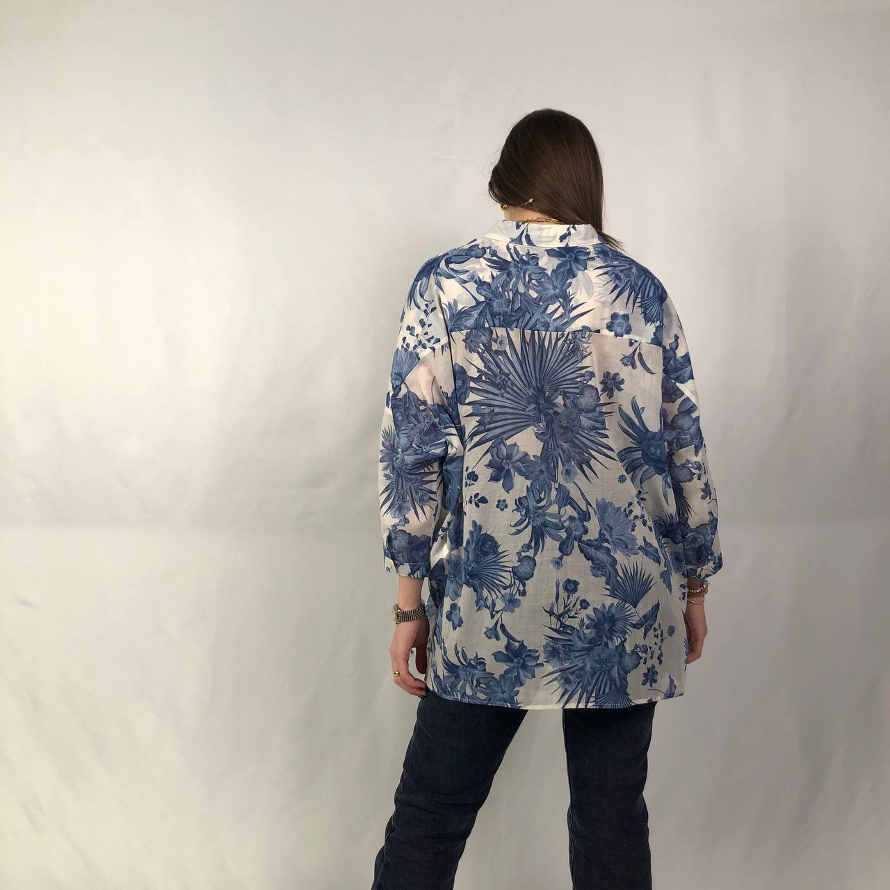 CAMICIA SCATOLA FIORI