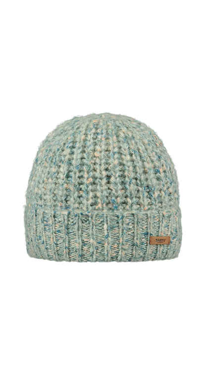 Cuffia melange risvolto