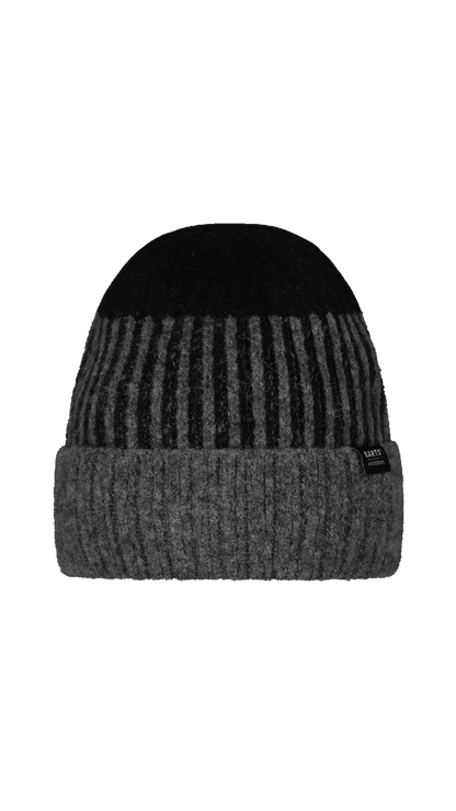 Cuffia lana cotta risvolto