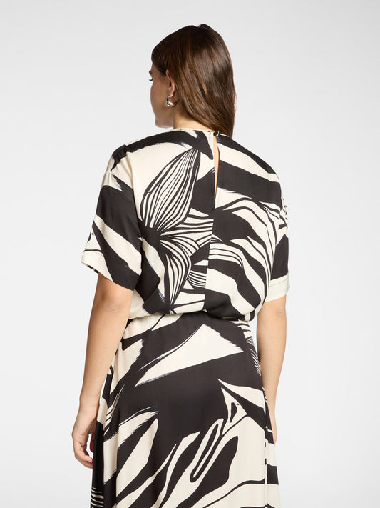 T-shirt fantasia bicolore