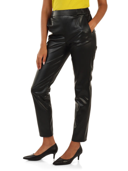 Pantaloni ecopelle