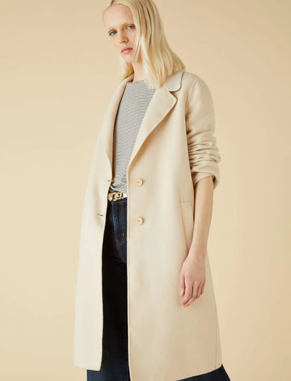 Cappotto collo rever