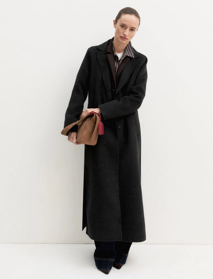Cappotto lungo rever